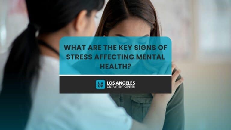 signs of stress affecting mental health