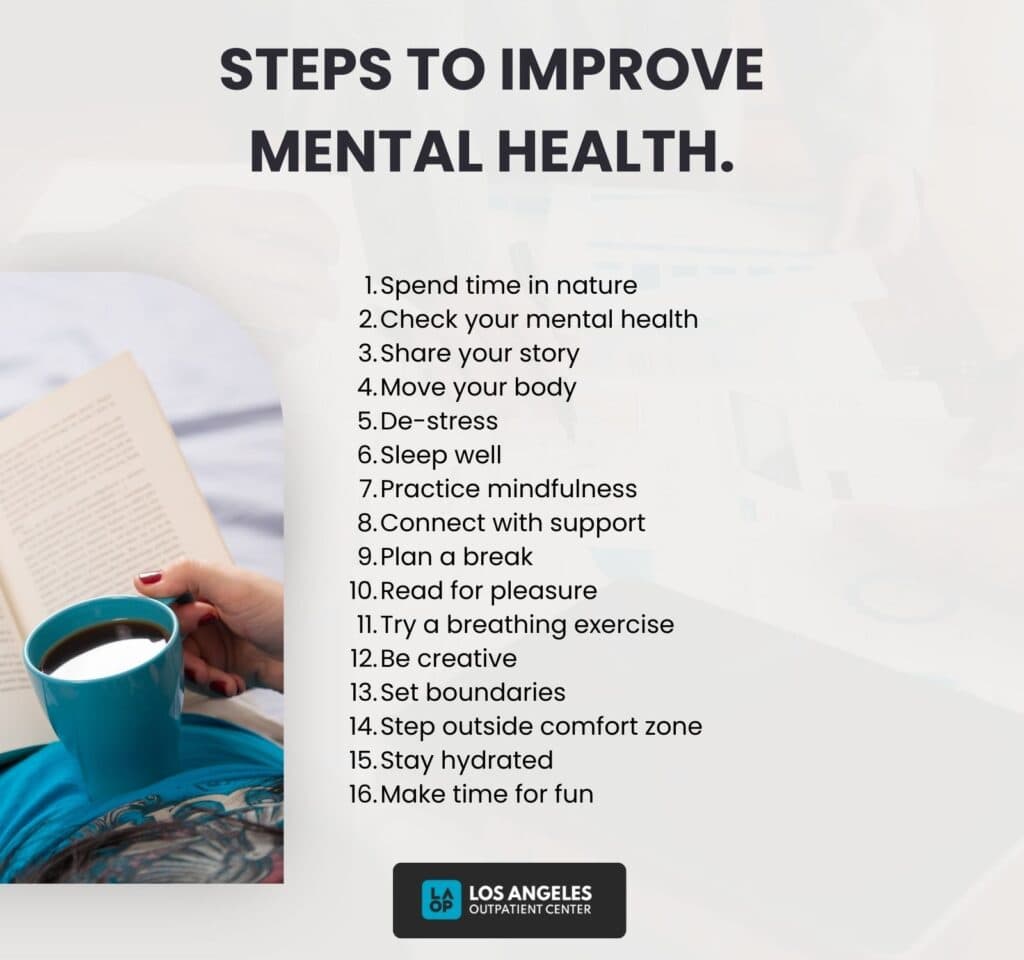 steps to Improve Mental Health.